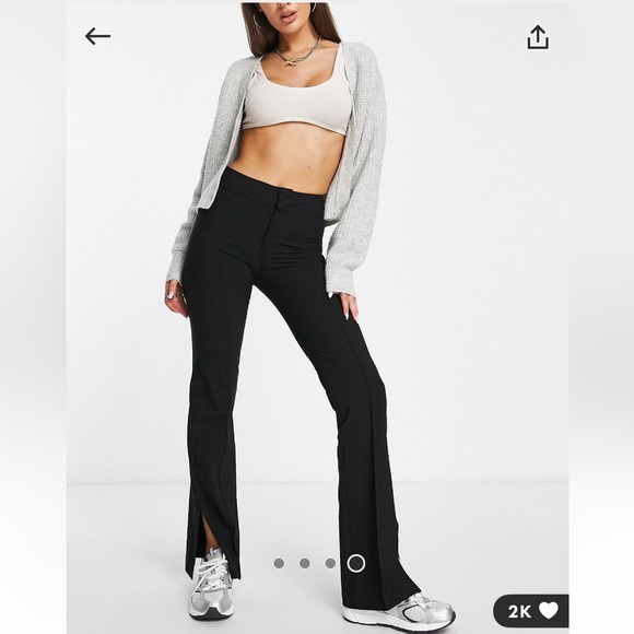 Pull&Bear Black Pants - Picture 4 of 4